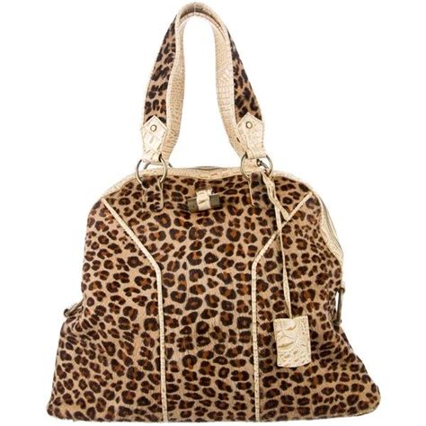 ysl leopard muse bag|yves saint laurent bags online.